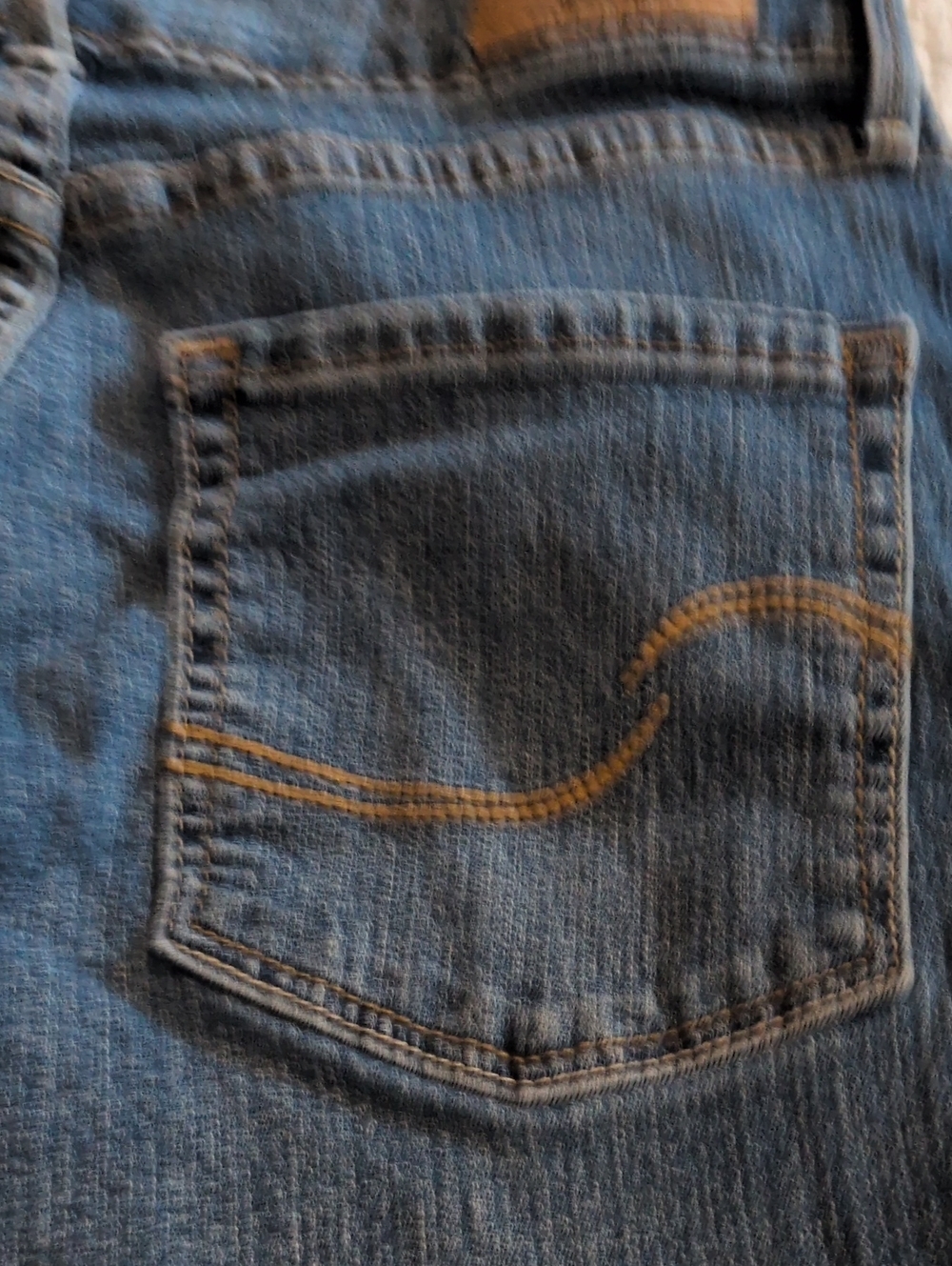 Levi's Signature Modern Stretch Acid Washed Distressed Denim Shorts Retro Summer - Picture 5 of 10